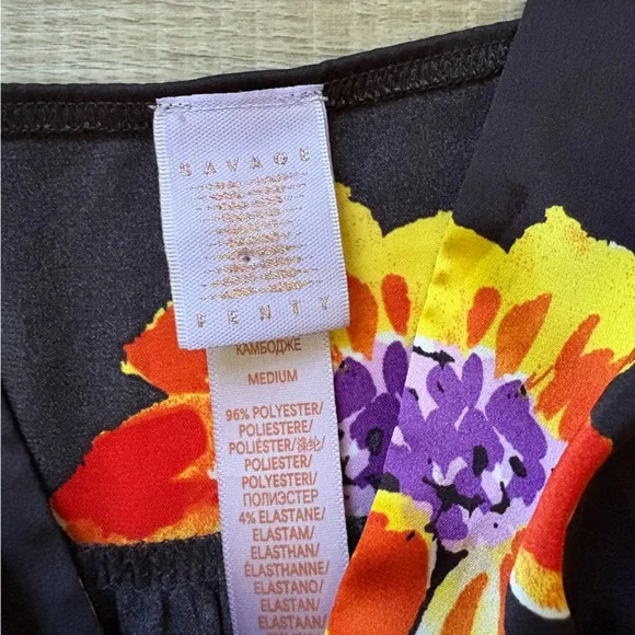 Savage x FENTY Satin Floral Sleep Cami - Picture 3 of 6